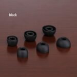 Spare Ear Tips Compatible for Redmi Buds 6 Lite/Pro Silicone Eartips Earplugs with Portable Storage Box 3 Pairs S M L (Black, 2 Pairs L+1 Pair M) - Image 4