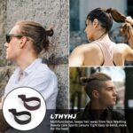 Men's Metal Headband, Men's Neutral Black Wavy Spring Outdoor Sports 6-Piece Set, Headband for Men and Women, Suitable for Running, Cycling, Sports, Yoga - Image 5