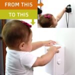 Outlet Cover BOX Baby Proofing (1-Pack) Patented Dual-Lock for Much Better Toddler Proofing, Easy Operation, Simple 3 Step Install with Included Screws. Provides Extra Space Inside for Plugs,Adapters - Image 3