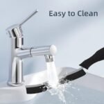 3Pcs Bathroom Cleaning Brush, Hard Bristle Crevice Cleaning Brush with Handle, Gap Brush, Multifunctional Grout Cleaner Brush, Cleaning Tool for Kitchen Household Bathroom Door Faucets Window - Image 4