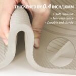 Large Yoga Mat-72’x36’x0.4’ Extra Width ＆ Thick,Comfortable,Non-Slip Exercise Mat-Works Great on All Floor for Stretching,Yoga Studio,Gym or Home Workouts - Image 4