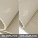 Large Yoga Mat-72’x36’x0.4’ Extra Width ＆ Thick,Comfortable,Non-Slip Exercise Mat-Works Great on All Floor for Stretching,Yoga Studio,Gym or Home Workouts - Image 6
