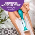 BIC Soleil 4 Escape Scented Women's Disposable Razors, 4 Blades, Comfortable Shave, Lavender & Eucalyptus Scented Handle Shaving Razors for Women, 12 Count - Image 4