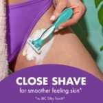 BIC Soleil 4 Escape Scented Women's Disposable Razors, 4 Blades, Comfortable Shave, Lavender & Eucalyptus Scented Handle Shaving Razors for Women, 12 Count - Image 5