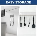 Crevice Cleaning Brushes, Scrub Brush Tool for Hard to Reach Tight Spaces, Home Essentials Cleaning Supplies for Shower, Bathroom, Kitchen, Toilet，Window (2, White) - Image 9