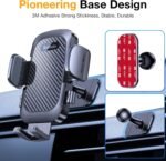 Romuto Phone Holders for Your Car Phone Holder Mount【Super Suction】Cell Phone Mount for Car Accessories for Women Men Windshield/Vent/Dashboard Pad Mount Truck Stand GPS Dash Holder for iPhone Samsung - Image 8