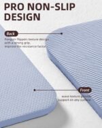 YOTTOY Yoga Mat, 72"x 32"x1/3" Extra Wide Non-Slip Exercise Fitness Yoga Mats,Eco-Friendly TPE Exercise Mats for Women Men Home Workout with Strap Bag - Image 4