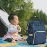 Diaper Bag Backpack, MUIFA Multifunction Waterproof Travel Back Pack Maternity Baby Nappy Changing Bags with Insulated Pockets, Large Capacity, Durable (Navy Blue) - Image 5