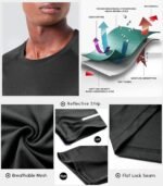 Boyzn 1, 3, 5 or 7 Pack Men's Workout Running Shirts, Dry Fit Moisture Wicking T-Shirt, Gym Athletic Short Sleeve Tee Shirts - Image 5