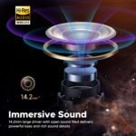 SoundPEATS True Wireless Earbuds, Air3 Deluxe HS Bluetooth 5.3 Headphones with 14.2mm Driver, 4 Mic Hi-Res Audio Wireless Ear Buds, IPX4 Waterproof Stereo in-Ear Earphones, 20Hrs, in-Ear Detection - Image 4