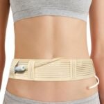 [2 Pack] PD Dialysis Belt Breathable Peritoneal Dialysis Accessories Peg J Tube Catheter Belts Holder Feeding Tube Supplies for Stomach Women Men Adults Beige - Image 2