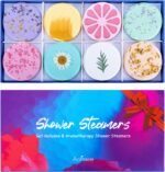 Aofmee Shower Steamers Aromatherapy - Pack of 8 Shower Bombs with Essential Oils for Relaxation, Christmas Gifts Birthday Gifts for Women and Men, Stress Relief and Luxury Self Care Shower Bath Bombs - Image 2