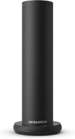 AromaTech New AroMini BT Plus Scent Diffuser w/Bluetooth – Cold-Air Diffusion Scent Machine for Home, Office, Hotel, Spa – Nebulizing Diffusion System for Essential Oil Blends (Black) - Image 2