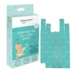 Baby Works Scented Diaper Disposable Bags | for Diaper Changes | Perfect for Pets and Trash | Baby Powder Scent Neutralizes Odors | 50 Count - Image 2