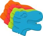 Bentgo Buddies Reusable Slim Ice Packs for Lunch Boxes, Lunch Bags, and Coolers - Multicolored 4-Pack (Dinosaur) - Image 2
