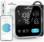Blood Pressure Monitor for Home Use – Easy@Home Smart BP Machine with Free MyHeartPal App, Automatic Blood Pressure XL Cuff, LED Screen & Voice Function, Supports Apple & Android Devices | EBP-703T - Image 2