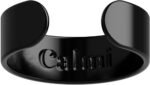 CALMI - Magnetic Wellness Ring with Adjustable Stainless Steel Design | Wearable Magnetic Field Accessory for General Wellbeing | Unisex (Black) - Image 2
