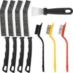 Crevice Cleaning Brush,8 Pcs Cleaning Supplies,Hard Bristle Crevice Cleaning Brush,Crevice Cleaning Brushes for Household Use Bathroom Tiles Kitchen Practical and Durable - Image 2