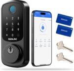 DESLOC Smart Door Lock B200, Smart Deadbolt Lock, Keyless Entry Door Lock, Fingerprint Smart Lock, Smart Locks for Front Door, App Control, Touchscreen Keypad Deadbolts,12-Month Battery, BHMA Grade3 - Image 2
