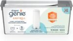 Diaper Genie Easy Roll Refill with 18 Bags - for the Diaper Genie Signature and Platinum pails | Lasts Up to 5 Months or Holds Up to 846 newborn Diapers Per Refill blue 1 Count - Image 2
