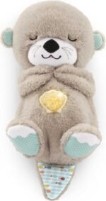 Fisher-Price Baby Toy Soothe 'n Snuggle Otter Portable Plush Sound Machine with Music Lights & Breathing Motion for Newborns 0+ Months - Image 2