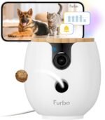 Furbo Mini 360° [Subscription Required] New 2K QHD Pet Camera - Unlock w/Paid Plan: Dog & Cat Safety Alerts, Rotating Treat Toss w/ 2-Way Speaker Smart Cam (Low Risk, 3mo Min. Cancel Anytime) - Image 2