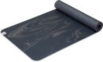Gaiam Dry-Grip Yoga Mat - 5mm Thick Non-Slip Exercise & Fitness Mat for Standard or Hot Yoga, Pilates and Floor Workouts - Cushioned Support, Non-Slip Coat - 68 x 24 Inches - Image 2