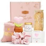 Get Well Soon Gift Baskets for Women After Surgery, Care Package, Sympathy Gift Baskets, thinking of you gifts, Encouragement, Surgery Recovery gifts For Mom Her Friend Sister Wife (White- Pink) - Image 2