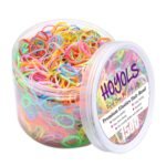 HOYOLS Baby Hair Ties Hair Rubber Bands for Toddler Infants Kids Girls Thin Small Hair Elastics TPU 1500 Piece Pack - Image 2