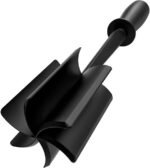 Hamburger Meat Chopper, VAVOLO High-Temp Heat-Resistant Ground Meat Masher, Versatile Nylon Non-Stick Ground Beef Masher with 5-Blade Head, Kitchen Gadgets, Dishwasher Safe(Black) - Image 2