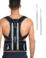 Hurmoya Back Brace Posture Corrector for Women and Men, Lower and Upper Back Pain Relief, Shoulder Straightener and Adjustable Full Back and Lumbar Support - Image 2