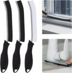 KMOSENIA Cleaning Brush - Hard Bristle Crevice Cleaning Brush for Tight Spaces, Gap Scrub Brush, Bathroom Grout Brush, Thin Brush for Household Use, Home Kitchen Toilet Cleaning Supplies - Image 2