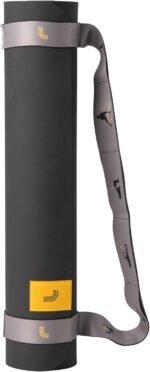 Lolë Pose Yoga Mat with Strap Carrier | Non-Slip Textured 5mm Thick Workout Mat | Ideal for Hot Yoga & Pilates | Lightweight & Sweat Resistant - Image 2