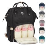 MUIFA Diaper Bag Backpack, Multi-Function Waterproof Travel Backpack Nappy Bag for Baby Care with Insulated Pockets Stroller Straps, Large Capacity, Durable - Image 2