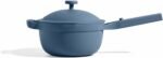 Our Place Mini Perfect Pot | 2.5 Qt Ceramic Pot with Lid & Spatula | Patented 8-in-1, PFAS-Free Nonstick, Non-Toxic Cookware | Induction & Oven-Safe up to 450°F | Blue Salt - Image 2