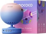 POCOCO Galaxy Star Projector for Bedroom with Replaceable Optical Film Discs, Home Planetarium Night Light Projector with High-Definition Soft Light for Relax, Study, and Meditate, Stress Relief Gifts - Image 2