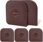 Pan Scraper, 5 Pcs Pot Scraper Plastic, Pot Scraper Non Scratch for Cast Iron, Pot and Pan Cleaning, Sturdy Scraper Kitchen Tool - Image 2