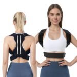 Posture Corrector for Women & Men, Adjustable Back Brace for Neck Shoulder Upper Back Pain Relief, Breathable Back Straightener with Clavicle Support - Strangulation-Free Design - Image 2