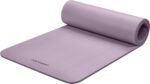 Retrospec Solana Yoga Mat Thick 1/2in Non-Slip Workout Mat with Nylon Strap - 72x24in Exercise Mat for Pilates, Stretching & Fitness - BPA Free, Easy Clean - Image 2