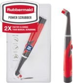 Rubbermaid Reveal Power Scrubber with Multi-Purpose Head, Cordless Electric Battery Powered Scrub Brush, Water Resistant, for Home/Kitchen/Bathroom/Grout/Tile/Shower/Tub - Image 2
