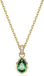 Swarovski Chroma Crystal Earring Collection, Gold Tone Finish Setting - Image 2