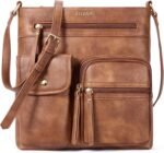 Telena Crossbody Purses for Women Medium PU Leather Shoulder Bag with Multi Pocket for Women - Image 2