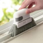 Window Track Cleaner, Gap Brush Groove Cleaner, Window Track Cleaning Tool, Gap Cleaning Brush Small Spaces, Sliding Door Track Cleaner, Window Brush, Shower Track Cleaning Brush, Window Cleaner Tool - Image 2