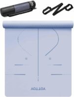 YOTTOY Yoga Mat, 72"x 32"x1/3" Extra Wide Non-Slip Exercise Fitness Yoga Mats,Eco-Friendly TPE Exercise Mats for Women Men Home Workout with Strap Bag - Image 2