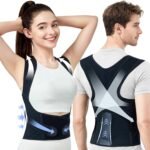 babaka Back Brace Posture Corrector for Women and Men, Adjustable Shoulder Brace for Upper and Lower Back Pain Relief - Improve Posture Correct Hunchback Slouching Kyphosis (Large, Waist: 31.5"-37.4"'') - Image 2