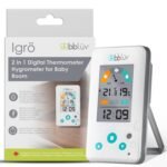 bblüv Igrö 2-in-1 | Indoor Digital Thermometer and Hygrometer | Humidity Meter for Baby Room with Alarm | Portable, User-Friendly | Ideal for Nursery, Home, or Travel - Image 2