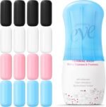 16 Pack Silicone Bottle Cover,Travel Essential for Women Men,Cruise Ship Essentials 2025,Beach Vacation Essentials,Travel Size Toiletries,Airplane Travels Accessories Elastic Sleeves for Leak Proofing - Image 2
