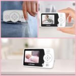 Baby Monitor No WiFi 2.4" Screen, Video Baby Camera Monitor Night Vision, 1000ft Range, 2X Zoom, Ideal for Elderly Pet (NO Charging Plug) - Image 4
