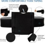 2PCS Breathable Feeding Tube Belt, Concealment and Comfortable Gastrostomy G Tube Accessories, Peritoneal Dialysis Belt with Mesh Sponge Pad Black Pd Belts Dialysis for Men Women Adults (Black S) - Image 3