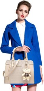 Women's Fashion Handbags Tote Bags Shoulder Bag Top Handle Satchel Purse Set 4pcs - Image 3